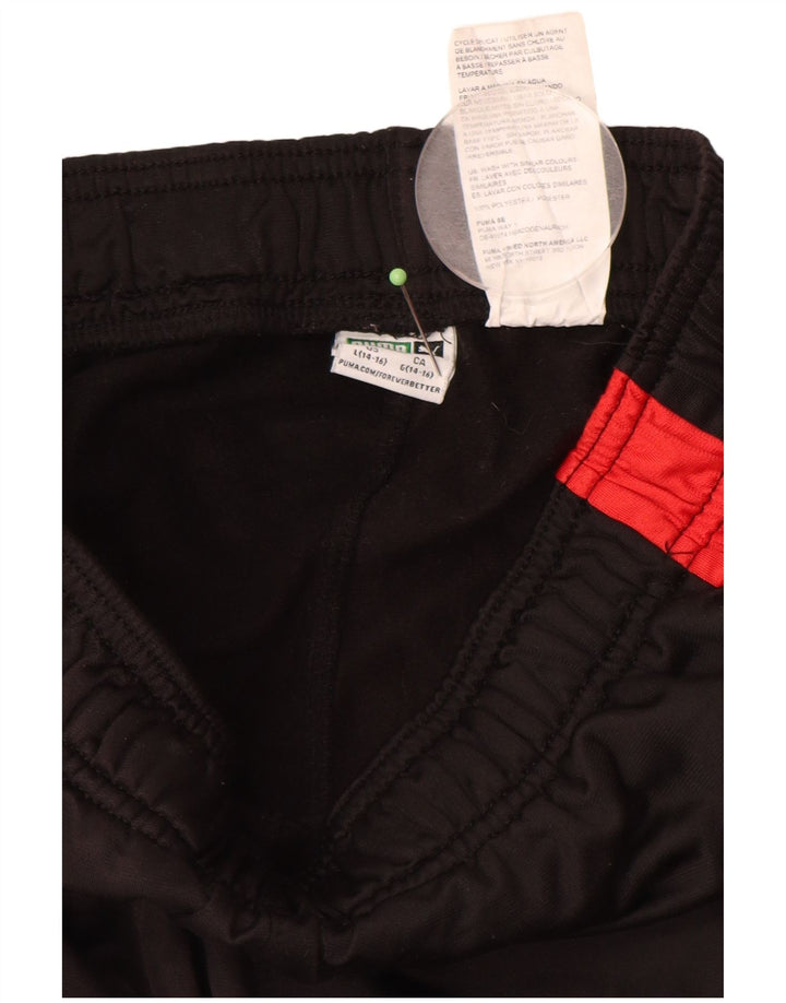 PUMA Trenirke Hlače Joggers 14-15 godina Black Colourblock