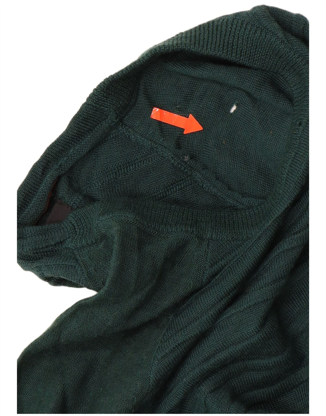 CARRERA ženski džemper s morskim izrezom UK 14 srednje zelene pruge