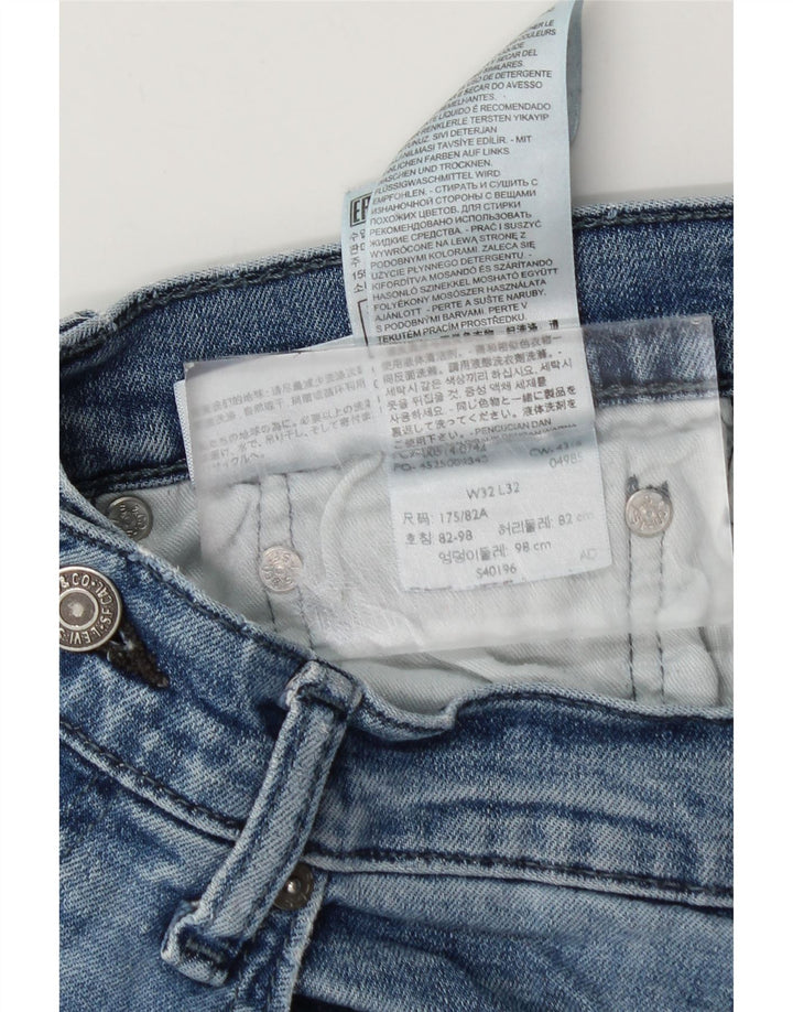 Levi's muške 511 uske traperice W32 L32 plavi pamuk