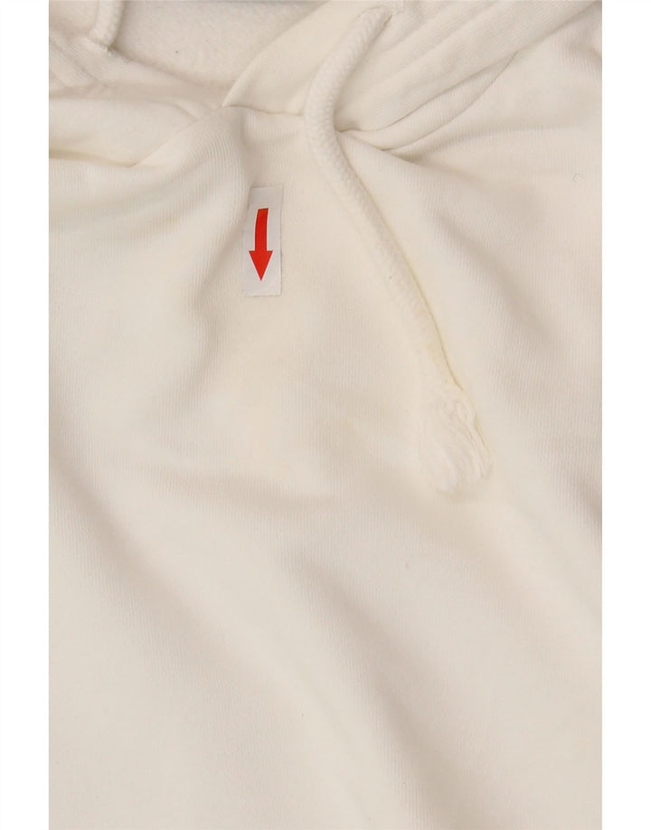 C&A muška majica s kapuljačom opuštenog kroja, mala, bijela pamučna