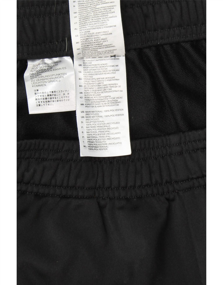 ADIDAS Mens Tracksuit Trousers Joggers Large  Black Polyester Vintage Adidas and Second-Hand Adidas from Messina Hembry 