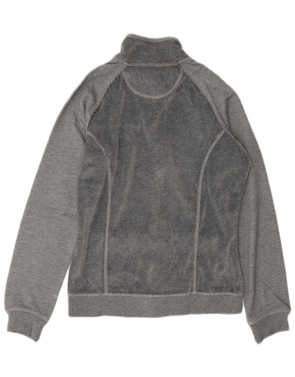 Champion ženska gornja jakna od trenirke Heritage Fit Velur UK 14 srednje siva
