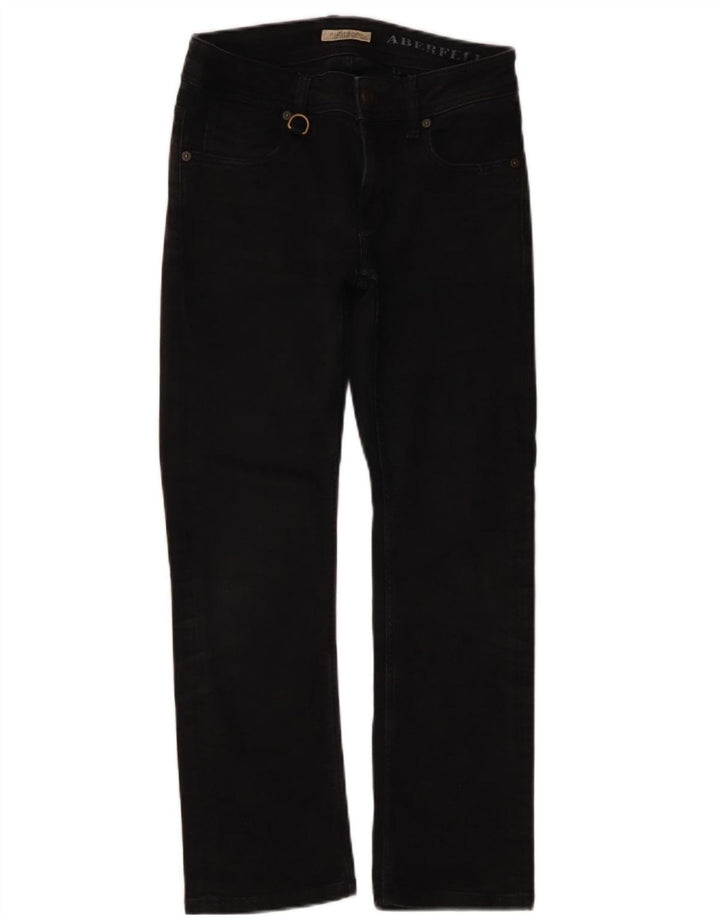 Burberry ženske ravne traperice W26 L25 crni pamuk