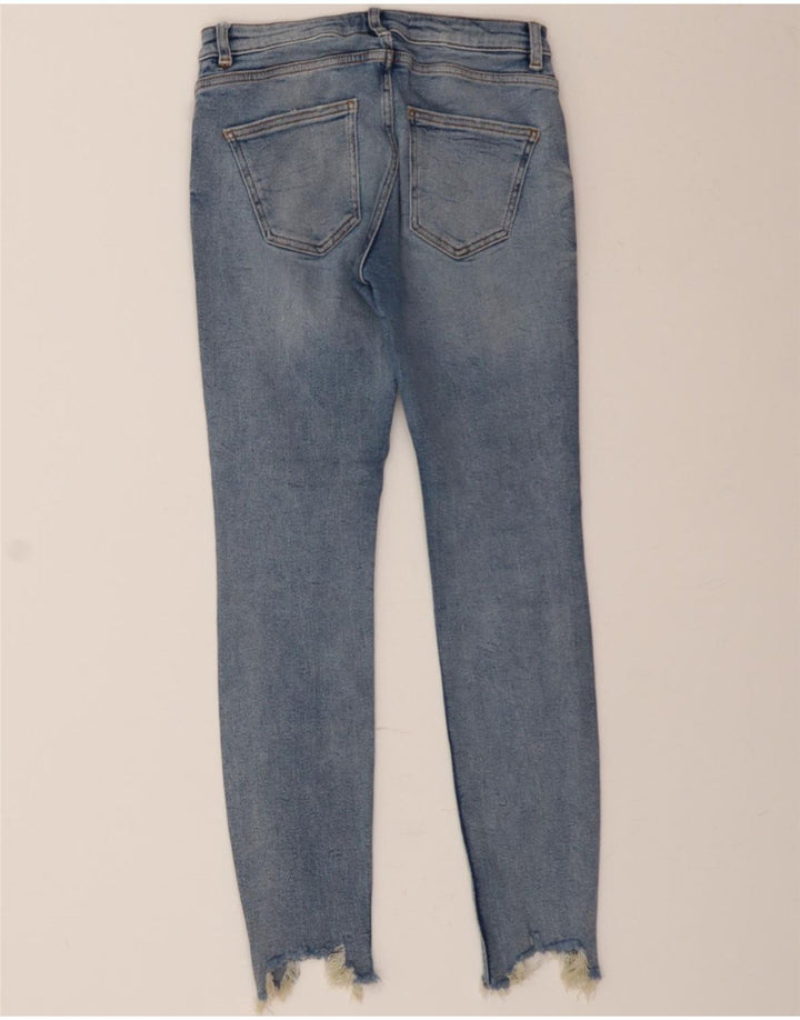 ZARA Womens Skinny Jeans US 6 Medium W28 L28 Blue Vintage Zara and Second-Hand Zara from Messina Hembry 