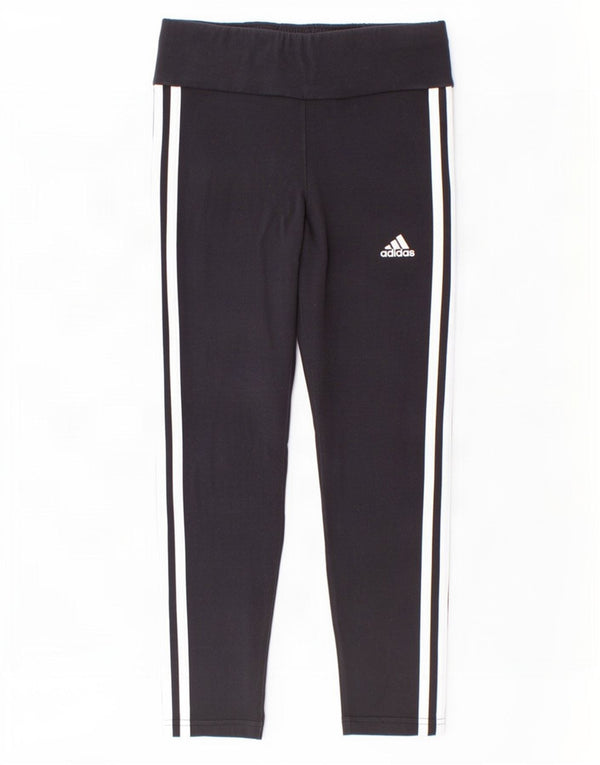 Adidas tajice za djevojčice 9-10 godina, crni pamuk