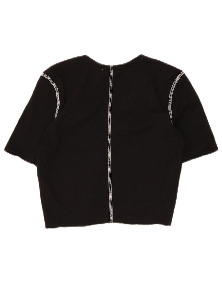 Zara ženski gornji dio kratke bluze UK 8 Small Black
