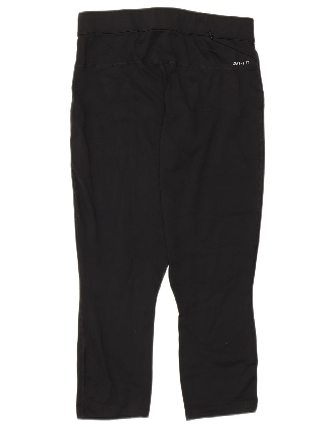 Nike Ženske Dri Fit Crop Leggings UK 12 Srednji crni poliester