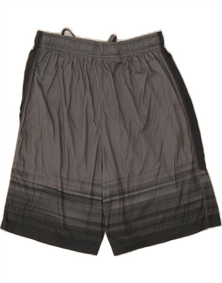 RUSSELL ATHLETIC Mens Sport Shorts Medium Grey Colourblock Polyester Vintage Russell Athletic and Second-Hand Russell Athletic from Messina Hembry 