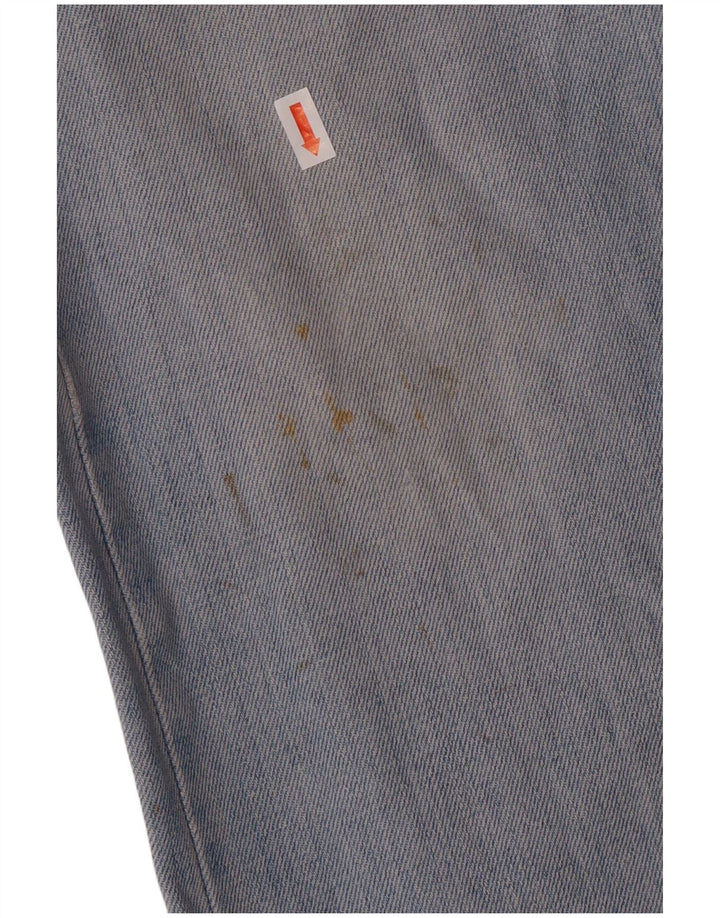 LEVI'S muške 501 ravne traperice W36 L31 plavi pamuk