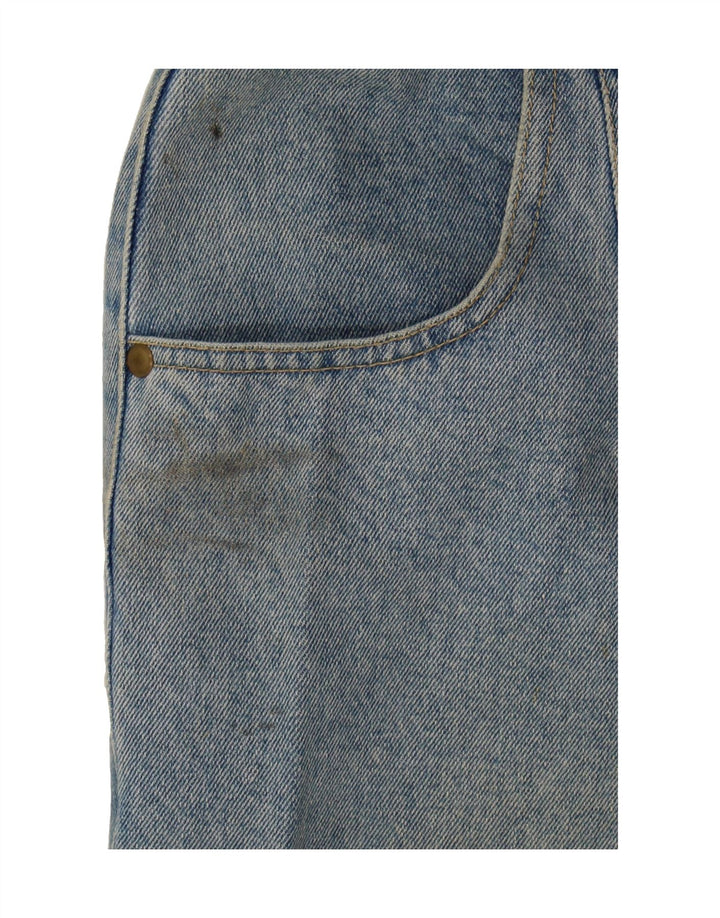 VINTAGE Womens Straight Jeans IT 42 Medium W28 L26 Blue Cotton Vintage Vintage and Second-Hand Vintage from Messina Hembry 