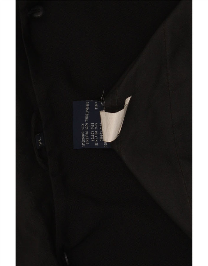 DECATHLON muška pomoćna jakna UK 42 XL crni poliamid