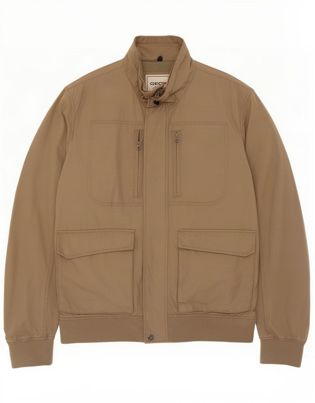 Geox muška bomber jakna Respira UK 42 XL smeđi poliester