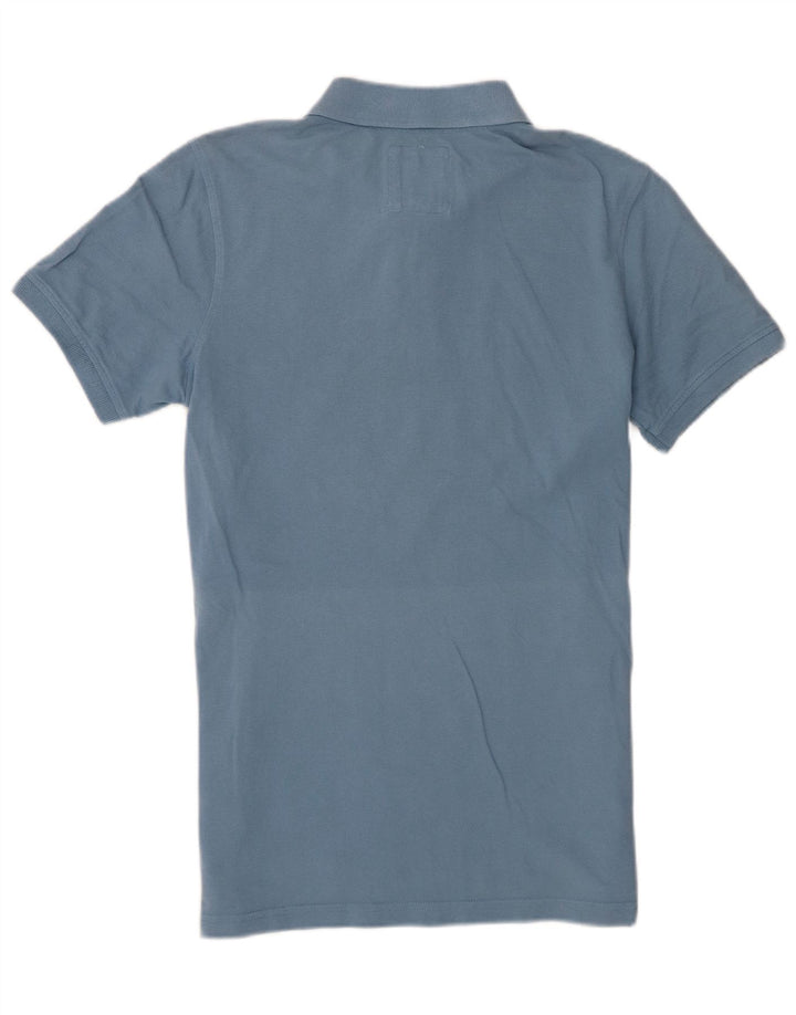 Crew Clothing Muška polo majica Srednje plavi pamuk