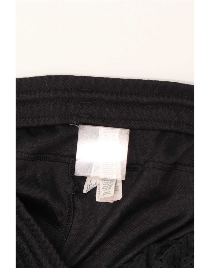 Adidas muške hlače od trenirke velike crne poliesterske