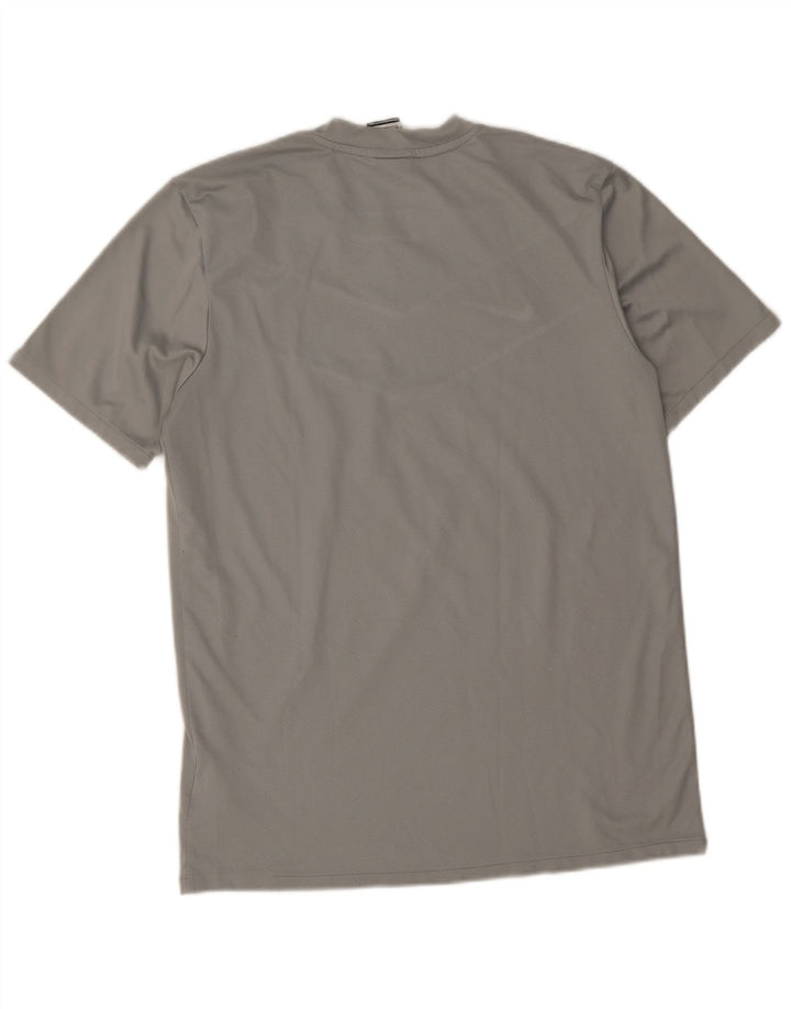 Nike Dri Fit majica kratkih rukava Srednje siva poliesterska boja