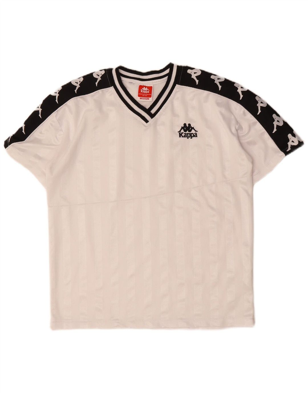 KAPPA muška grafička majica kratkih rukava srednje bijele boje, poliester