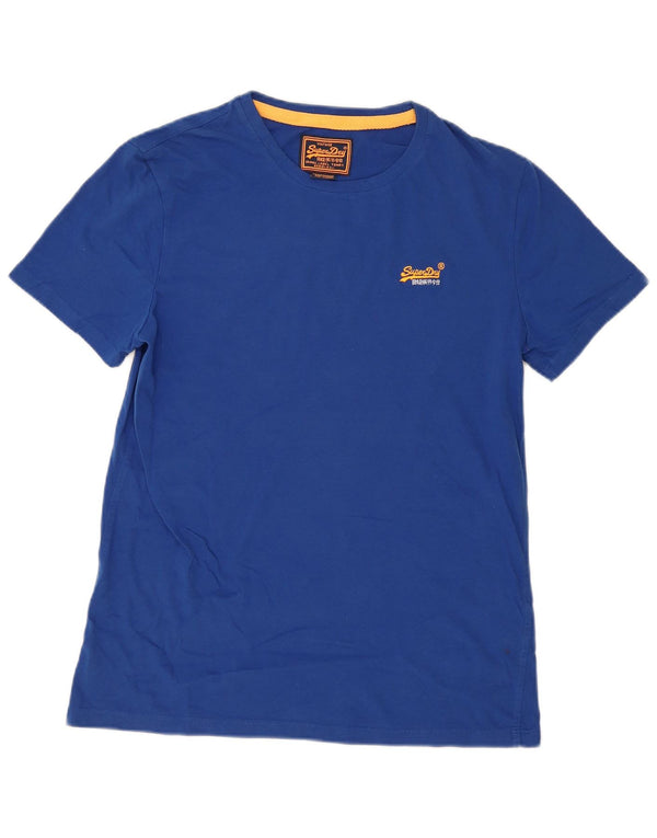 Superdry muška majica kratkih rukava XL plavi pamuk
