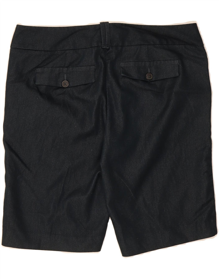 MOSSIMO Womens Stretch Casual Shorts US 6 Medium W32 Navy Blue Cotton Vintage Mossimo and Second-Hand Mossimo from Messina Hembry 