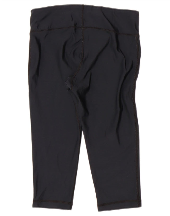 UNDER ARMOUR Ženske Heat Gear Capri Leggings UK 8 Male tamnoplave