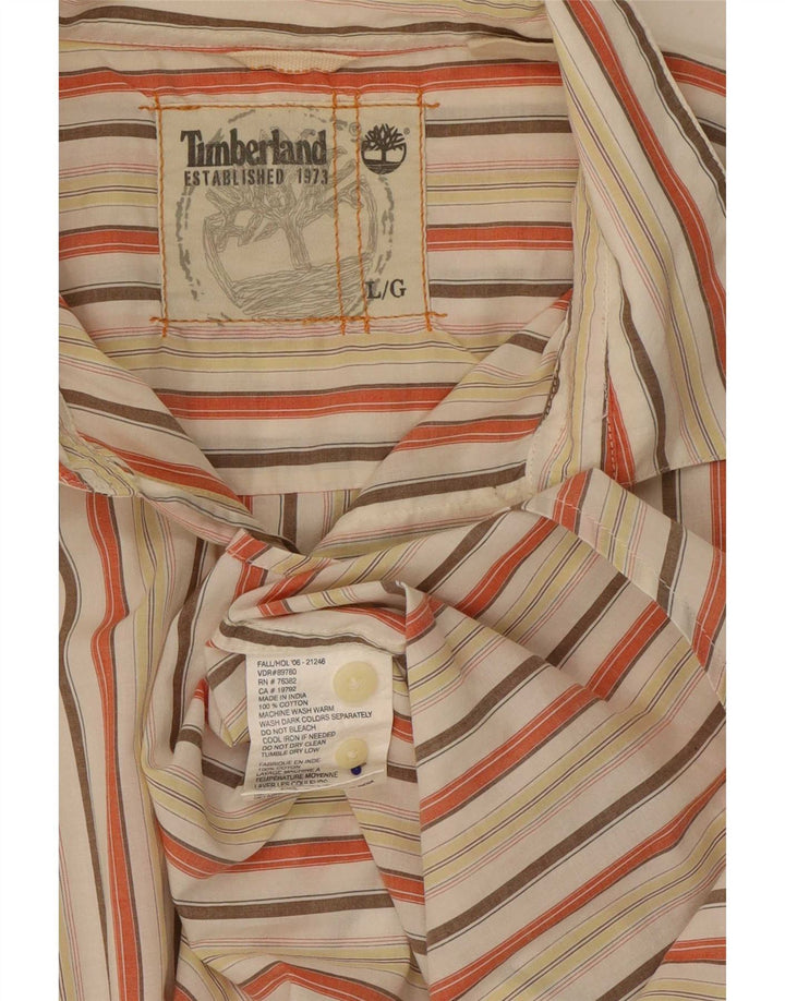 Timberland muška košulja, veliki pamuk na raznobojne pruge