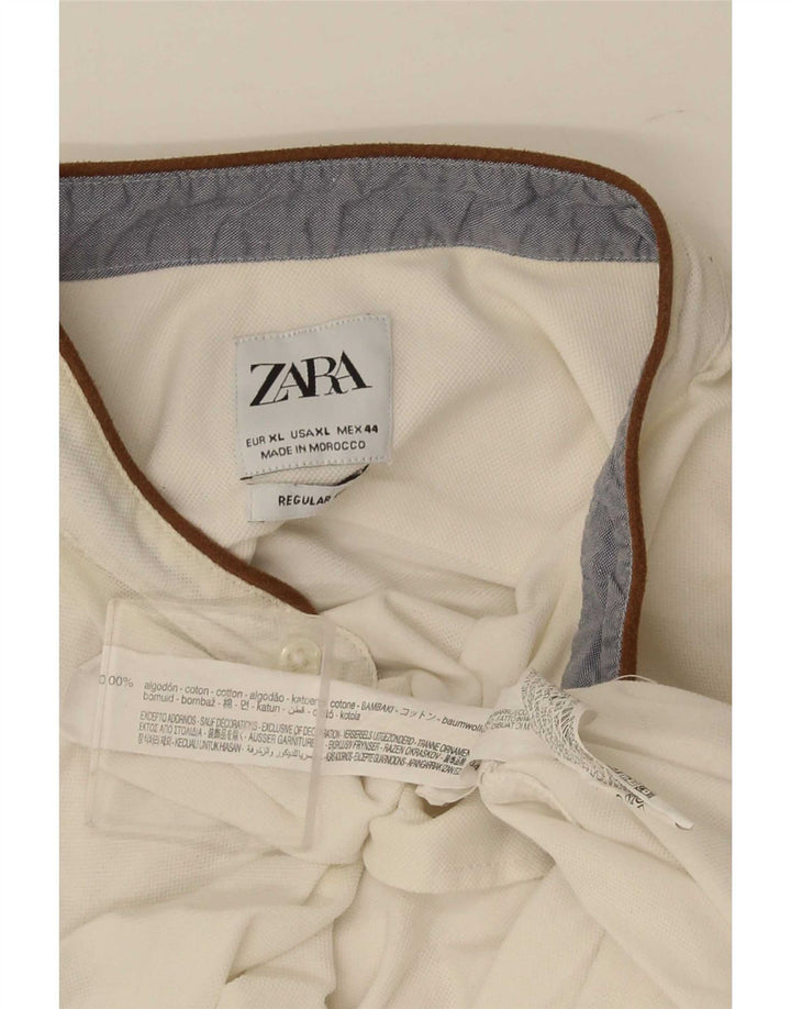 Zara muška košulja XL bijeli pamuk