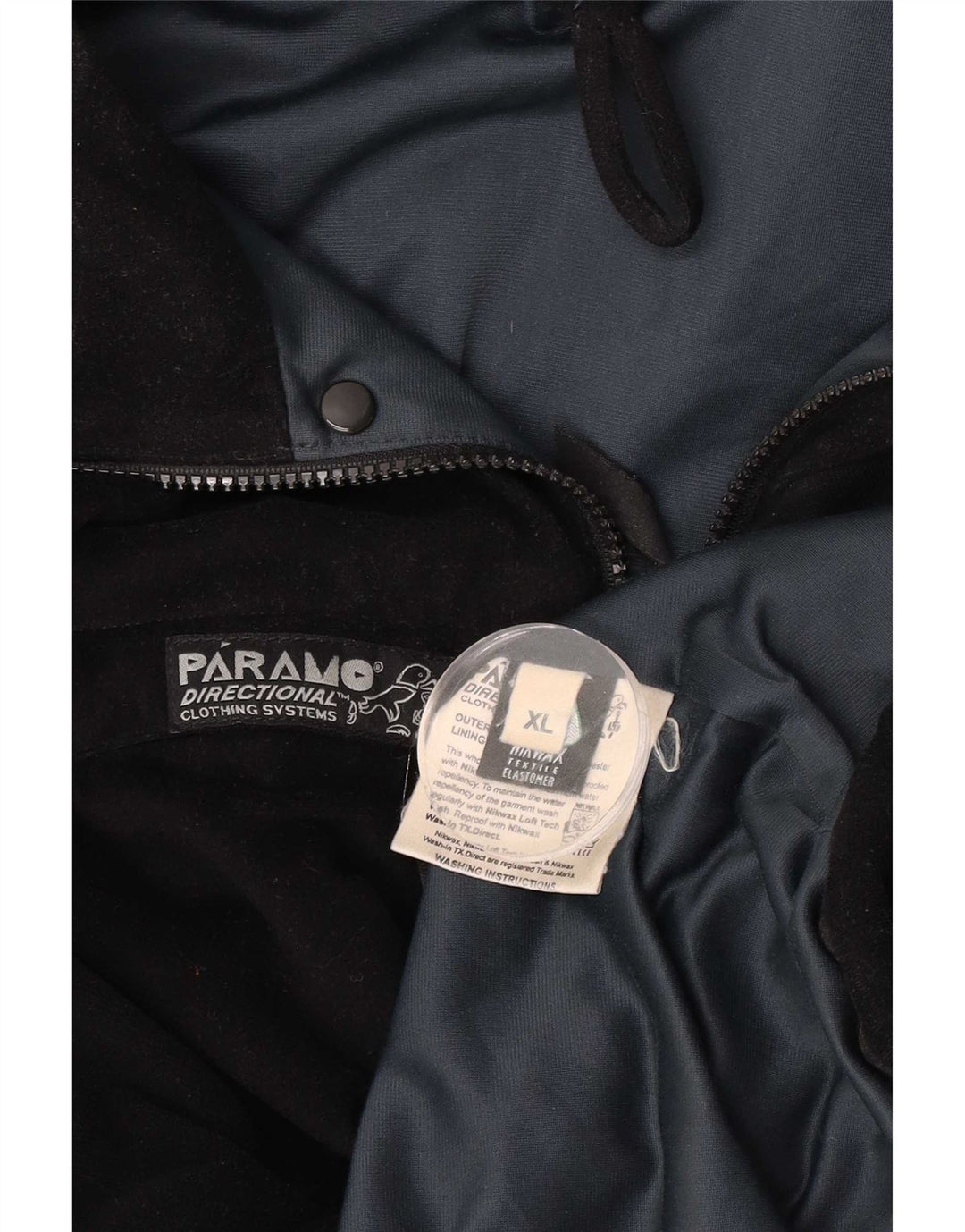 Paramo muška vjetrovka jakna UK 42 XL crni poliester
