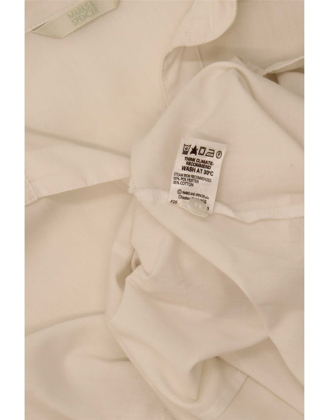 Marks & Spencer ženska košulja bez rukava UK 20 2XL bijeli poliester