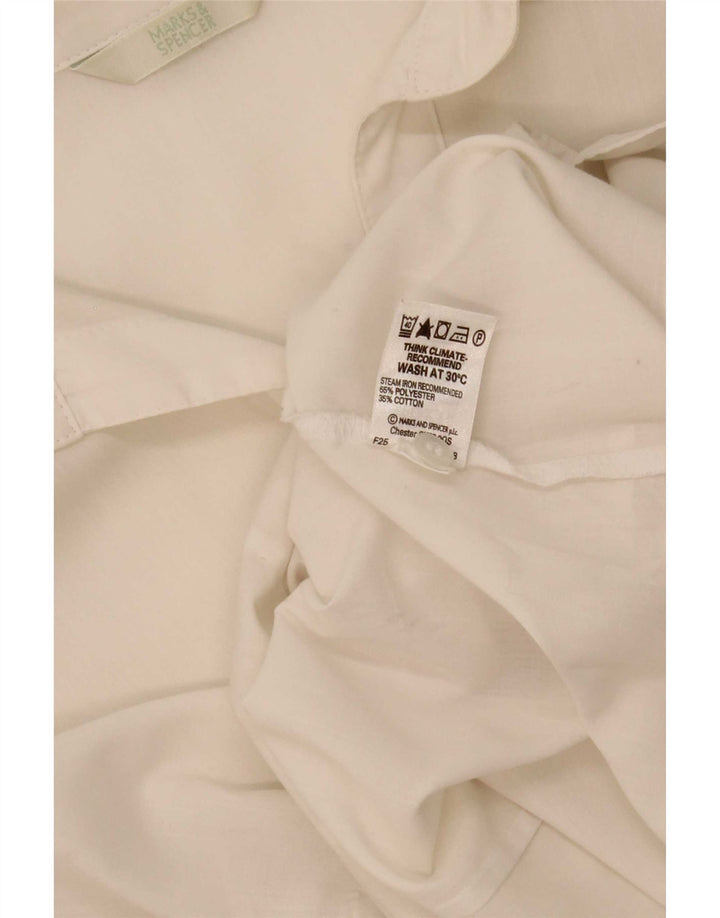 Marks & Spencer ženska košulja bez rukava UK 20 2XL bijeli poliester