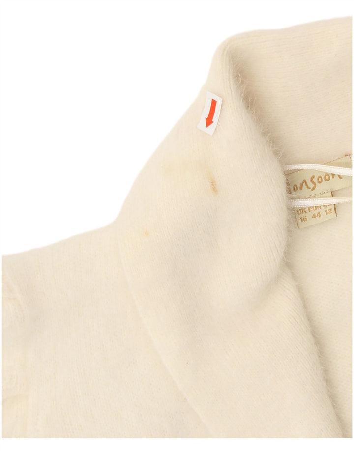 Monsoon ženski bolero džemper UK 16 Large Off White Angora