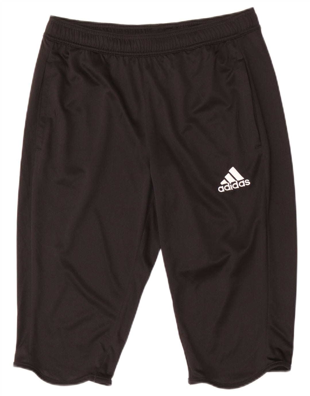 Adidas muške sportske kratke hlače Climalite srednje crne boje od poliestera