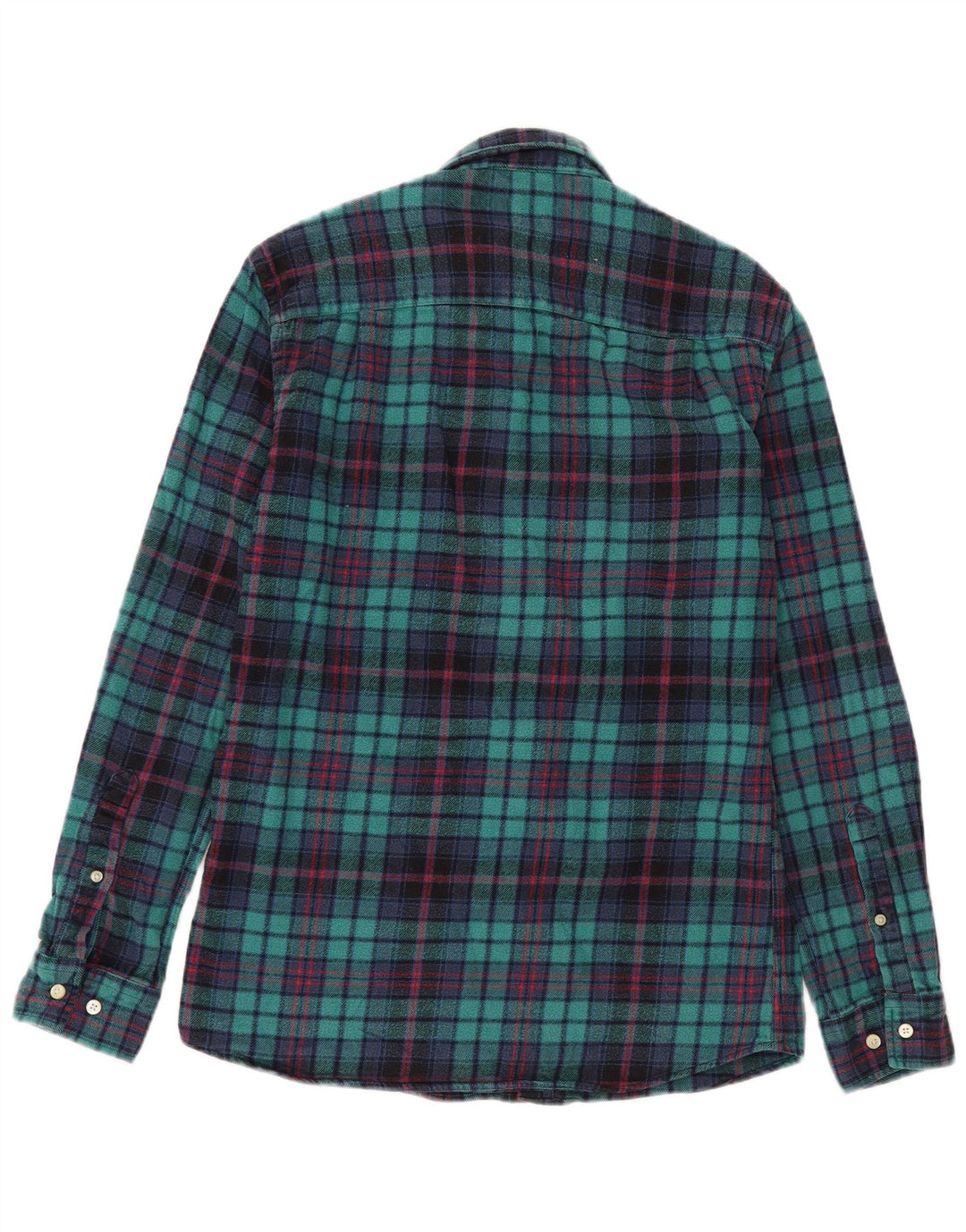 Jack Wills muška flanelska košulja srednje zelene karirane boje