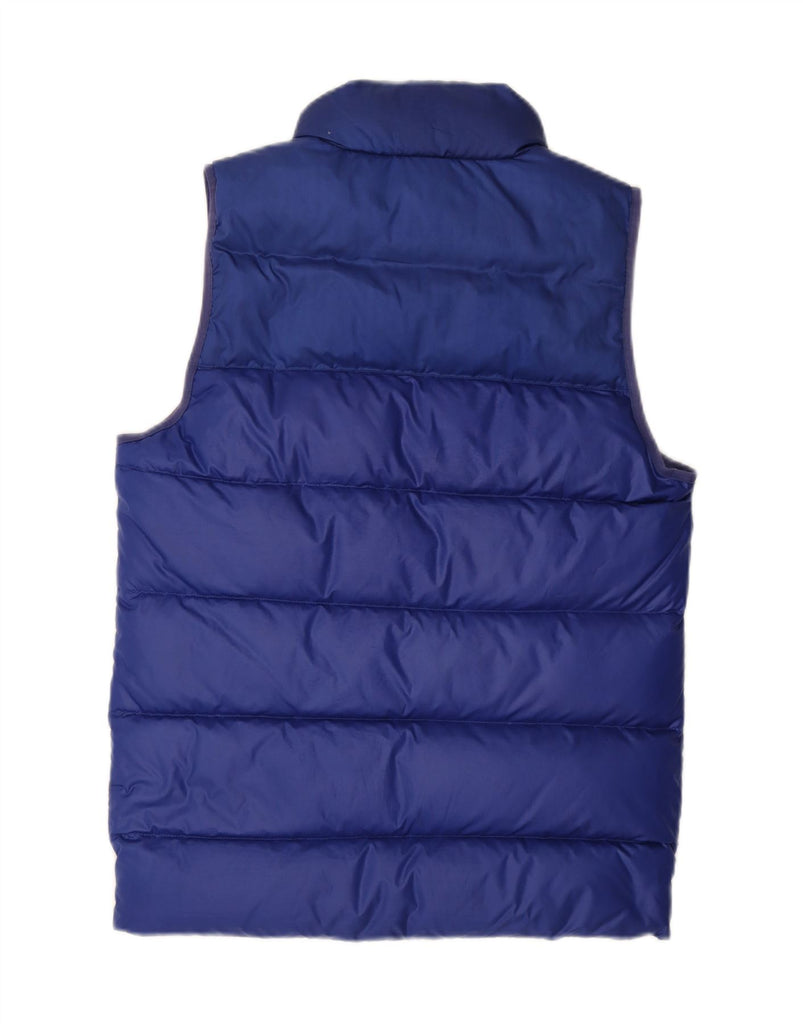 NIKE Mens Padded Gilet UK 34 XS Blue Polyester Vintage Nike and Second-Hand Nike from Messina Hembry 