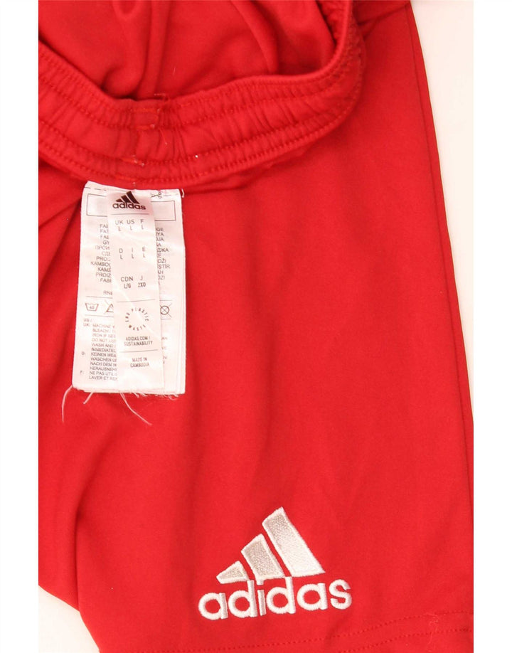 Adidas muške sportske kratke hlače veliki crveni poliester