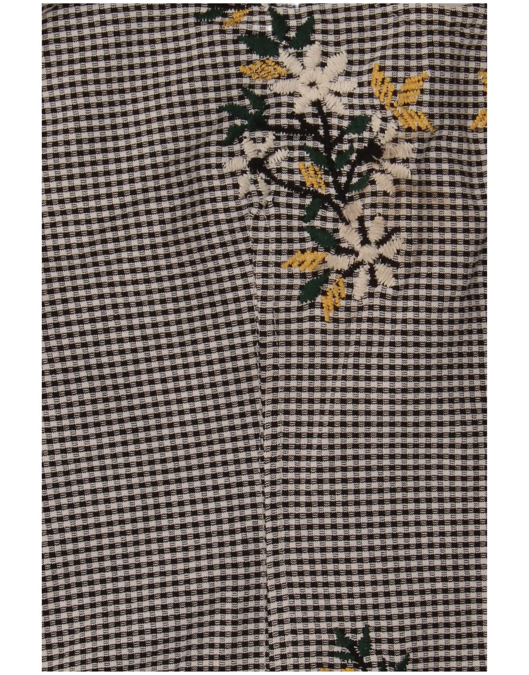 Topshop ženski sarafan EU 36 mali crni gingham viskoza