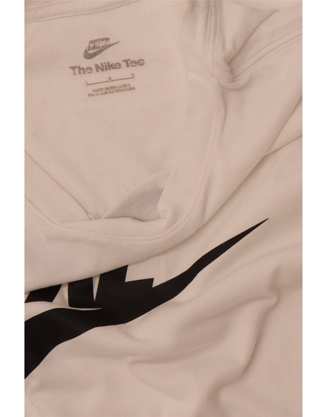 NIKE Muška velika bijela majica s grafičkim motivima