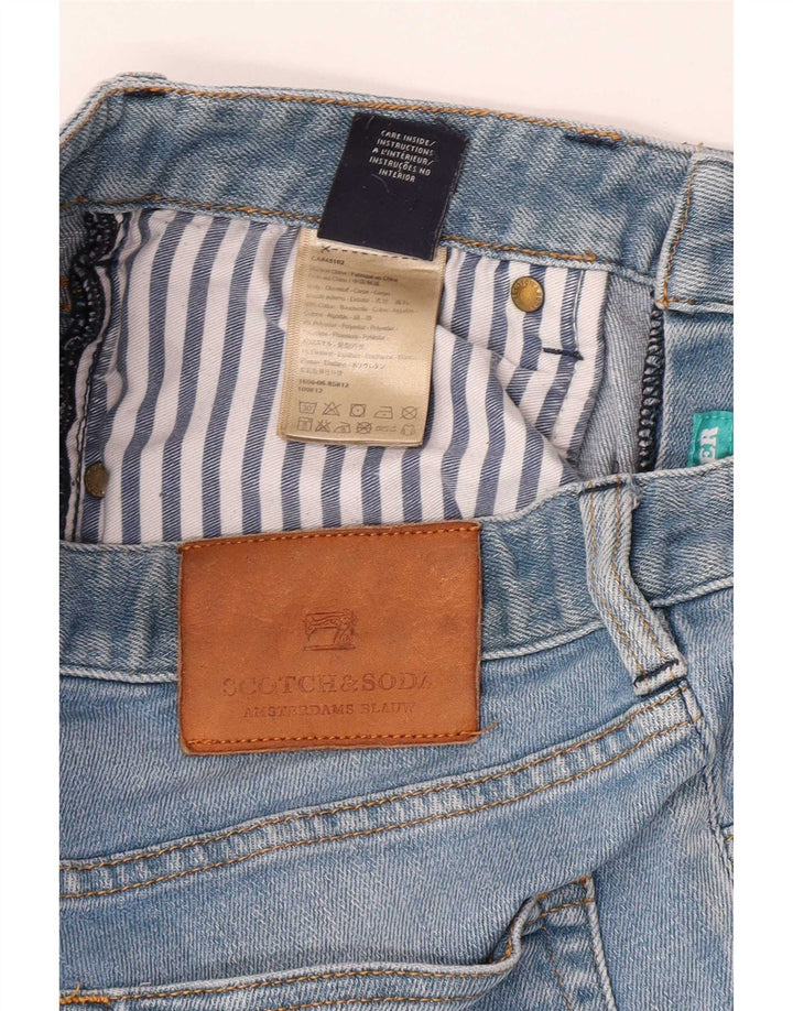 Scotch & Soda Ženske uske traperice W29 L32 Plavi pamuk