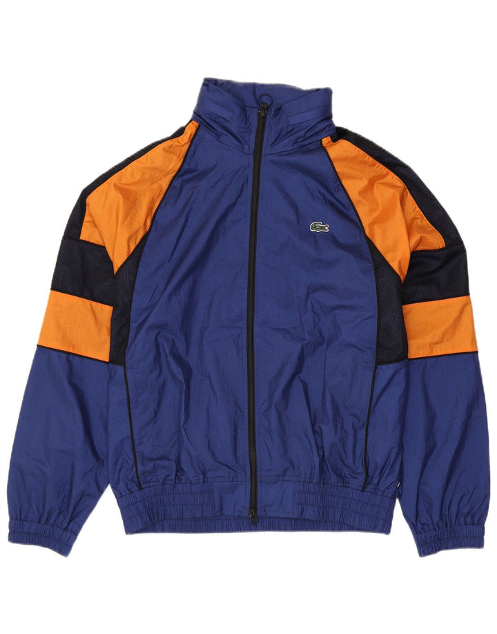 LACOSTE Muška gornja jakna trenirke, velika tamnoplava poliamidna boja