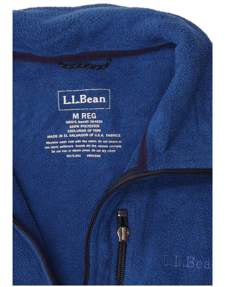 L.L.Bean muška jakna od flisa UK 38 srednje plavi poliester