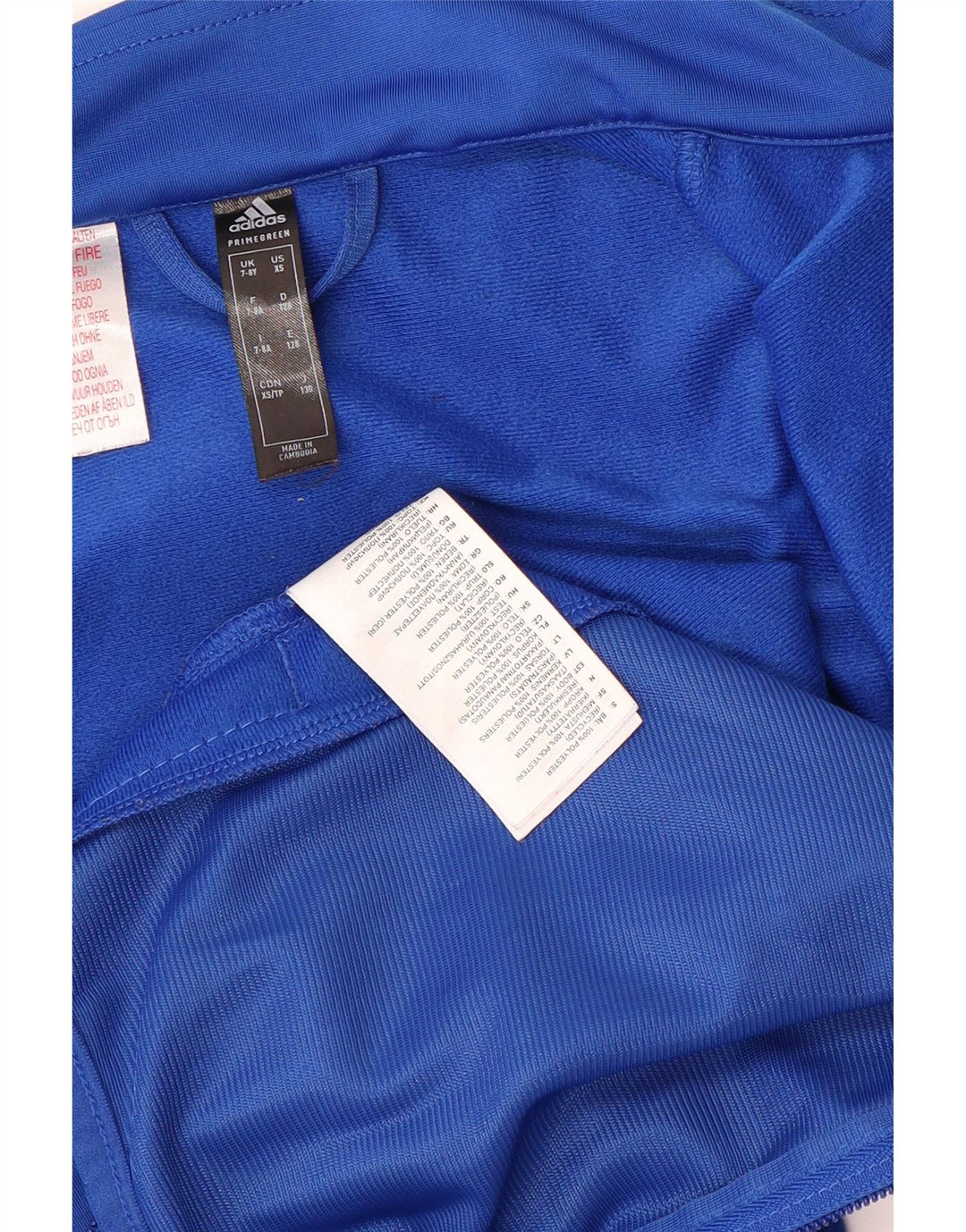 Gornja jakna trenerke ADIDAS Primegreen Graphic 7-8 godina plava