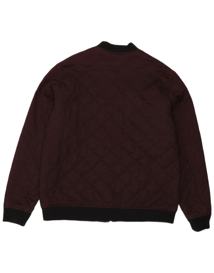 Zara muška prošivena bomber jakna UK 44 2XL Bordo