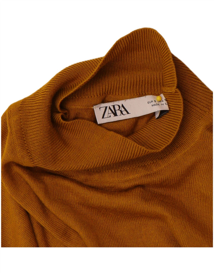 Zara ženski džemper s kornjačastim ovratnikom UK 10 Small Beige