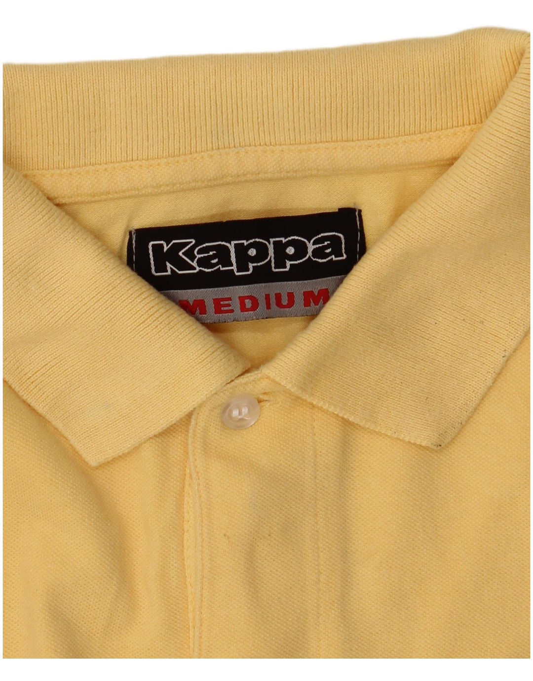 Kappa muška polo majica Srednje žuti pamuk
