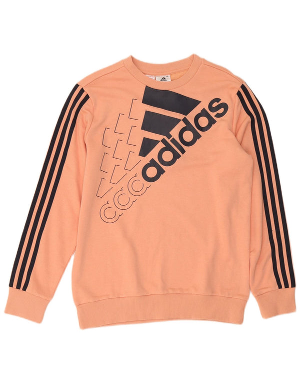 Adidas majica s motivima za dječake, 13-14 godina, ružičasti pamuk