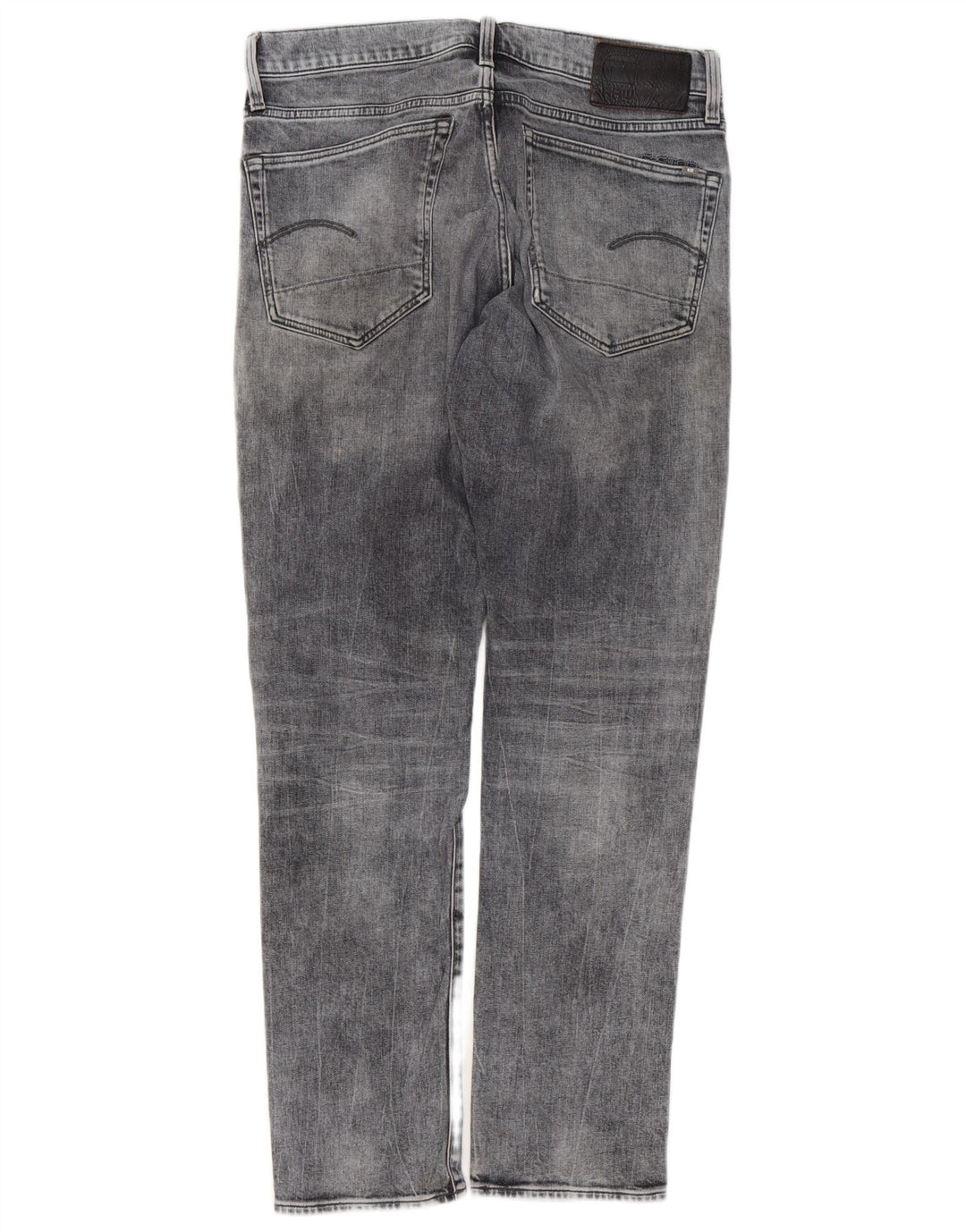 G-STAR muške 3301 Regular sužene traperice W33 L32 Sivi pamuk