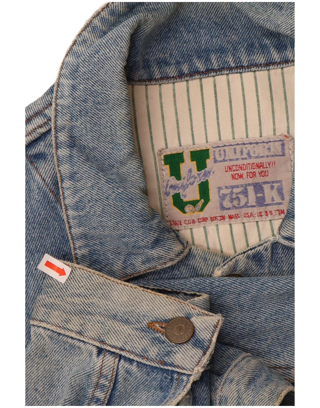 UNIFORMA Muška traper jakna UK 38 srednje plava