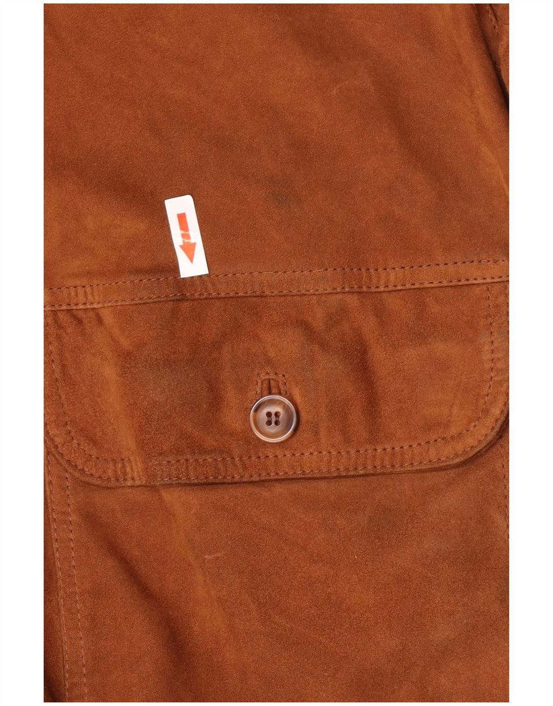 Vintage muška bomber jakna od brušene kože IT 52 XL Retro smeđa koža