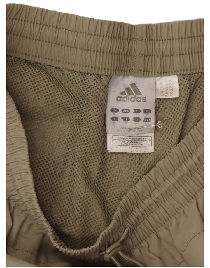 Adidas muške kapri trenirke male kaki poliesterske hlače