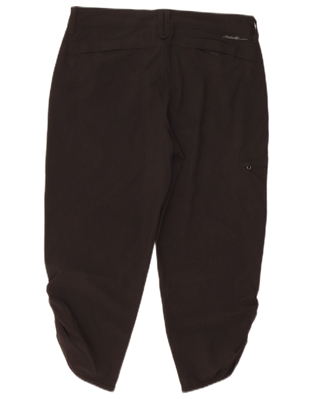 Eddie Bauer Ženske Cargo Capri hlače US 2 XS W30 L21 crni poliester