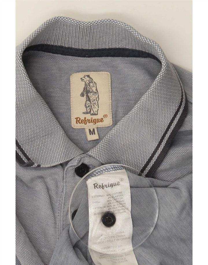 Refrigue Muška polo majica Medium Blue Cotton
