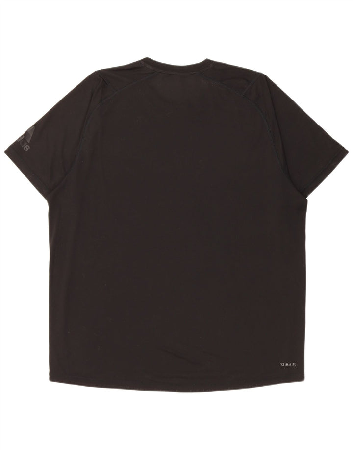 Adidas muška majica kratkih rukava Climalite Graphic XL crni poliester